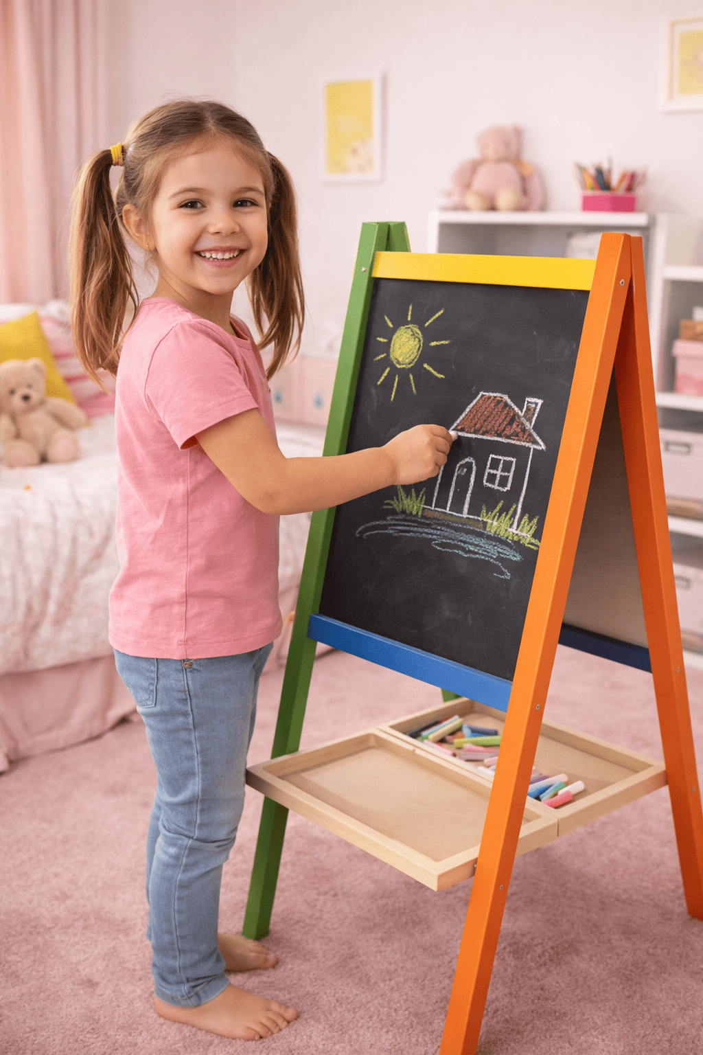 Pizarra magnetica e imantada